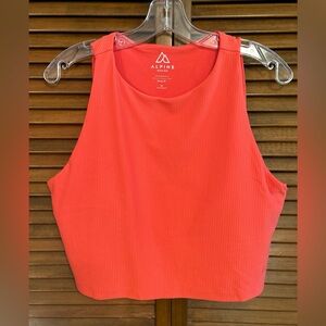 Alpine Design Ribbed Cropped Sports/Tank Top Size XL